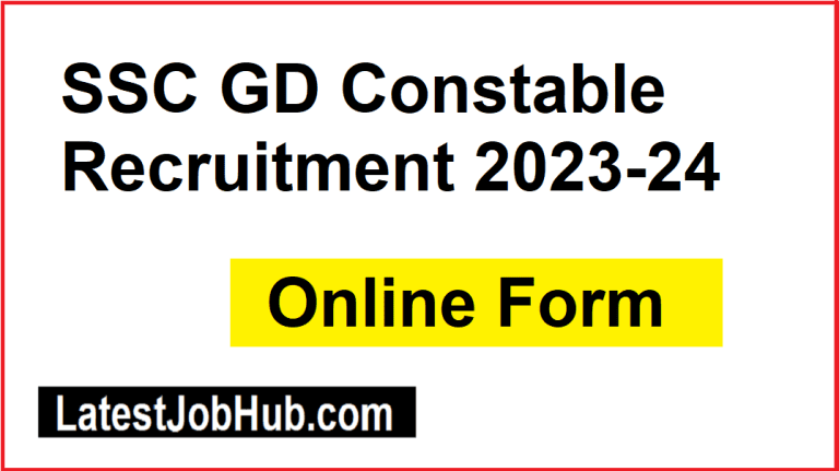 SSC GD Constable Recruitment 2023