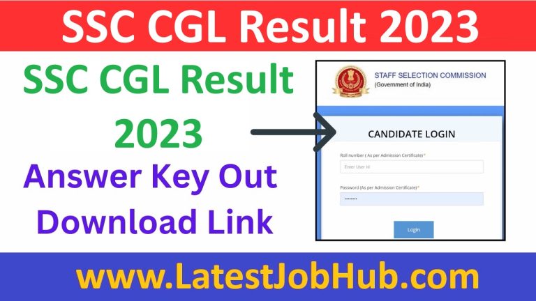 SSC CGL Result 2023