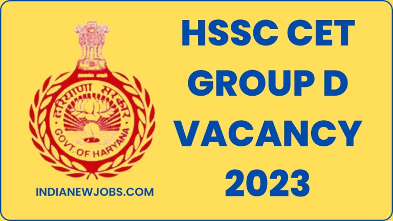 HSSC CET Group D Post Preference Portal 2024