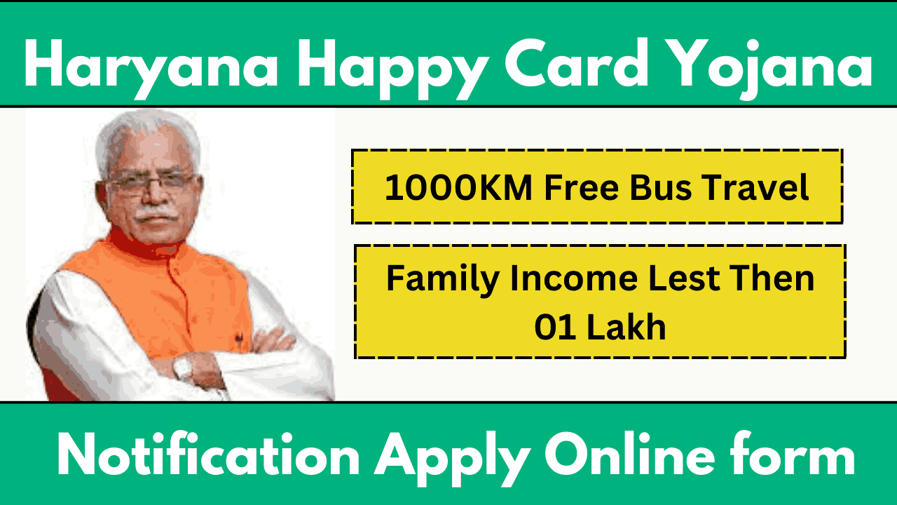 Haryana Happy Card 2024