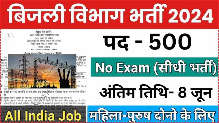 Electricity Meter Reader Recruitment 2024