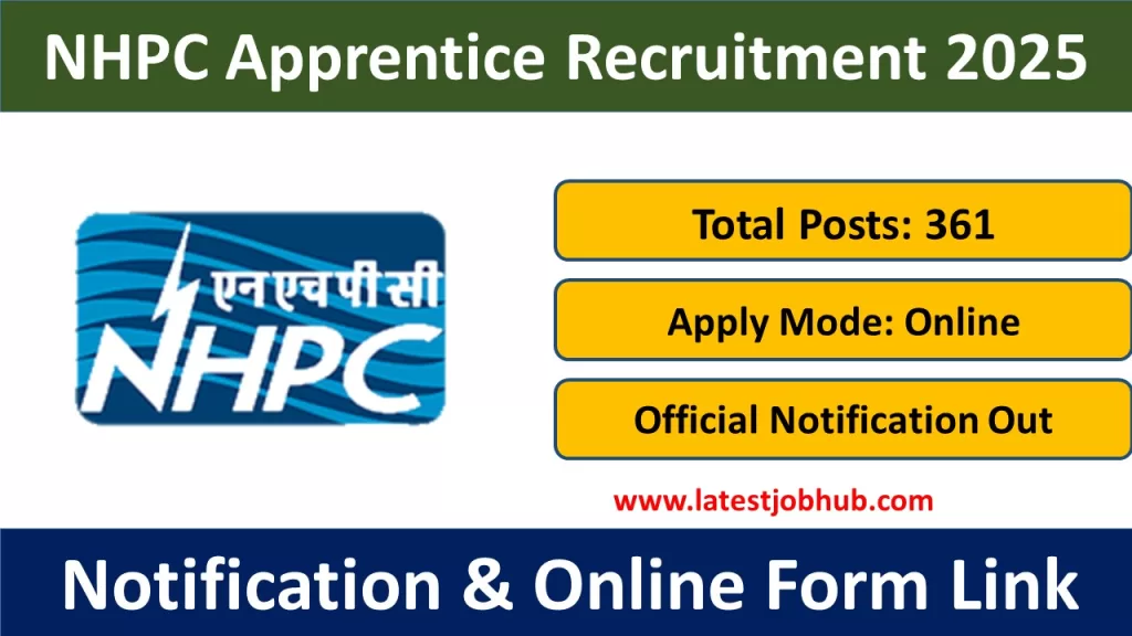 NHPC Apprentice Recruitment 2025