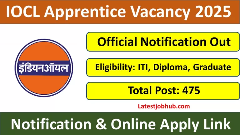 IOCL Apprentice Recruitment 2025
