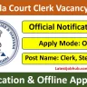 Punjab Court Clerk & Stenographer Vacancy 2025